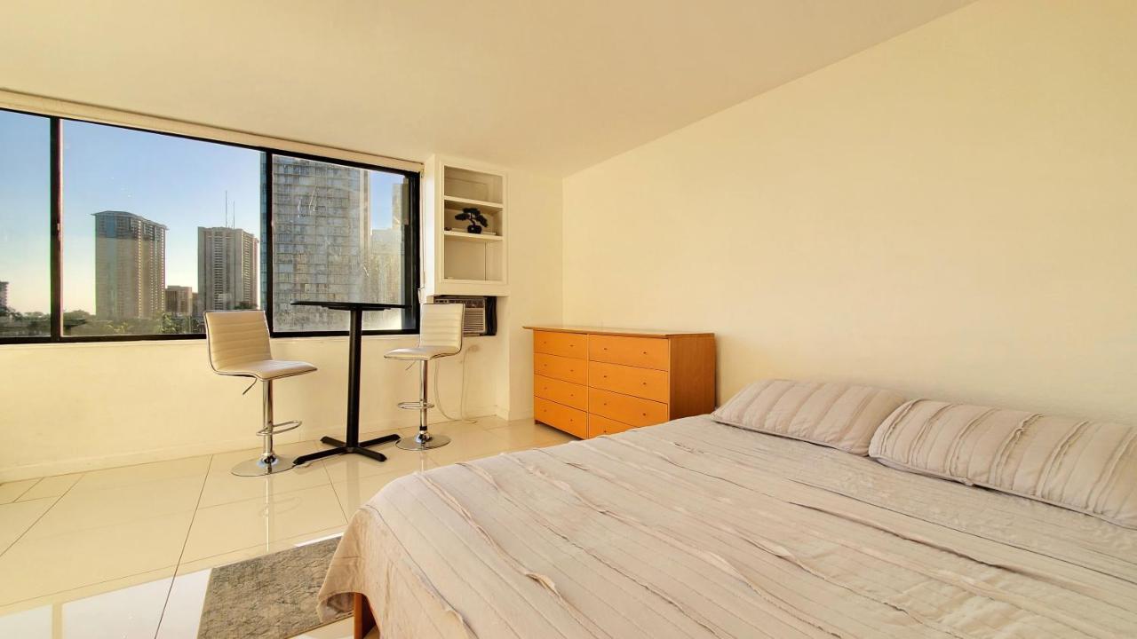 Waikiki Beach Cozy Studio No Resort Fee Honolulu Eksteriør billede